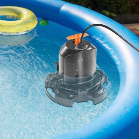 Pool Cover Pump Submersible Swimming 1/2 HP 1575 GPH With 25 Ft Power Cord (Option: MULTICOLOR)